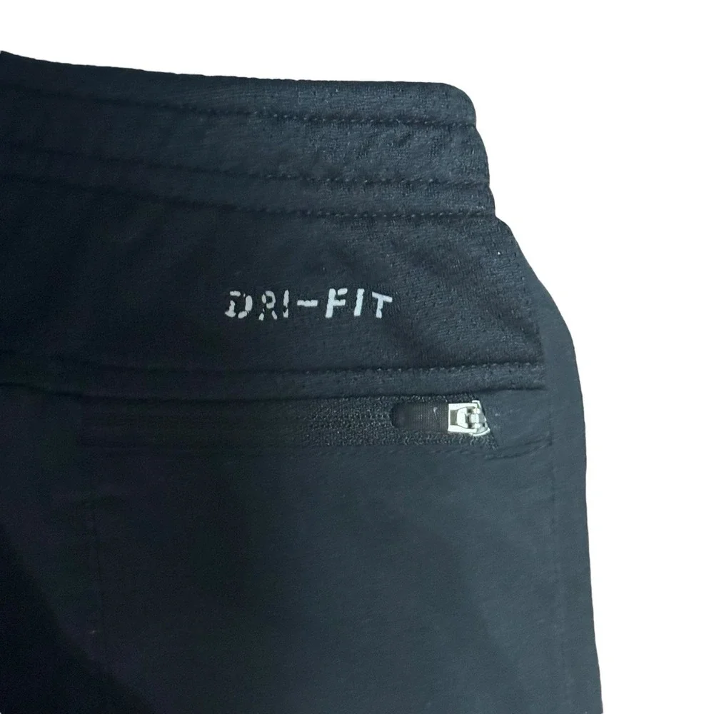 Nike‎ Flex Essential Running Pants Black Zip Ankle Men's Size Small